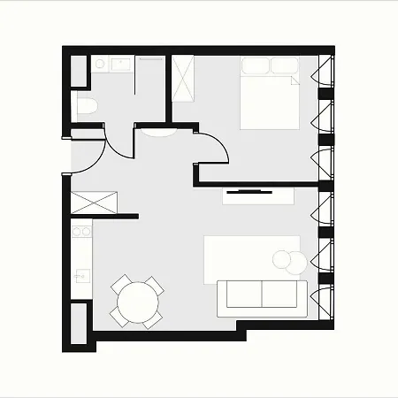 Apartamento Space *